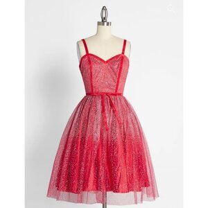 Modcloth X Collectif Florence Occasion Swing Dress
